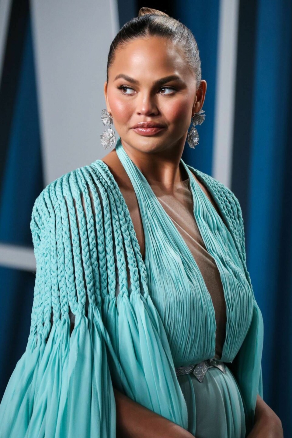 Chrissy Teigen gick långsamt fram med maken John Legend. Chrissy Teigen gick långsamt fram med maken John Legend.